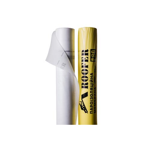 Roofer P80 Пароізоляційна мембрана 80г./м2, 1.6*35м.кв. (біла)
