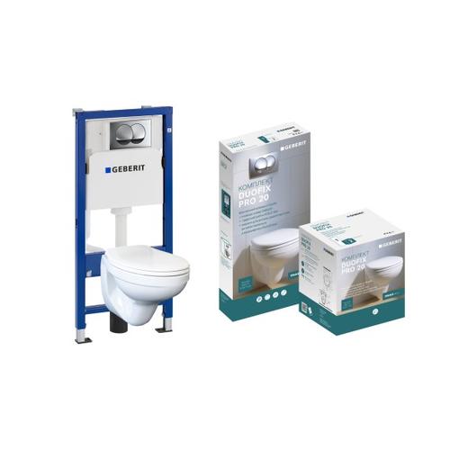 GEBERIT Инсталляция комплект DUOFIX PRO20: Установка GEBERIT + Унитаз KOLO IDOL