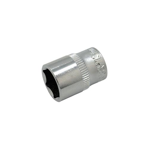 YATO Головка шестигранна  Cr-V 1/4 M=13мм., L=25мм. YT-1412