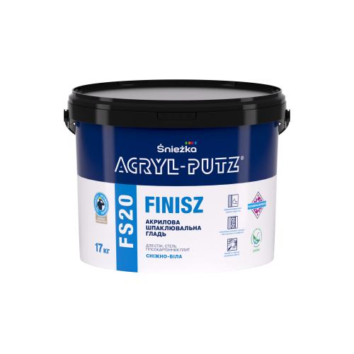 SNIEZKA ACRYL-PUTZ FS20  Шпаклівка акрилова фінішна 5кг.