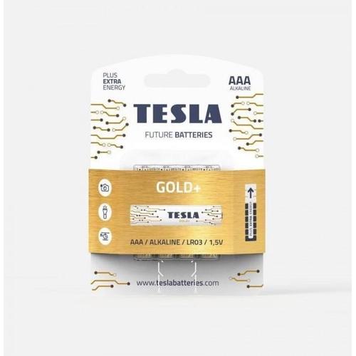 TESLA GOLD+ AAA/LR3 1,5V ALKALINE (уп./4шт.)