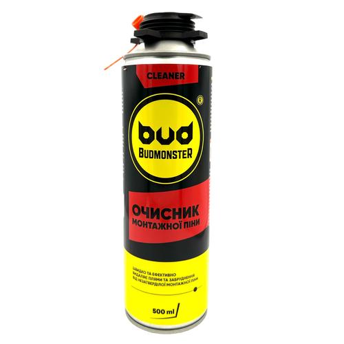 Budmonster Очищувач монтажної піни 500мл.