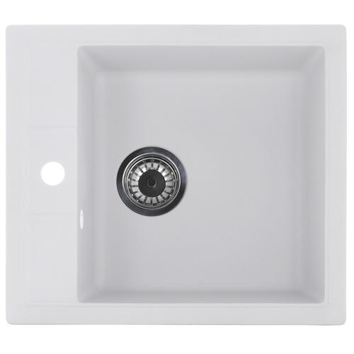 ZERIX ZS-4651S-01 Мийка гранітна 460*515мм. (біла)