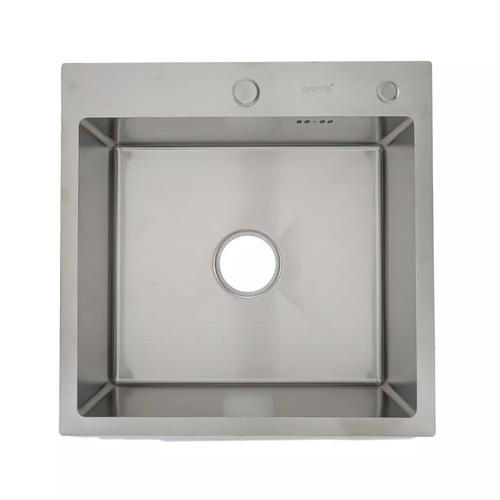 GAPPO GS5050 Кухонна мийка накладна 500x500мм. (нержавіюча сталь)