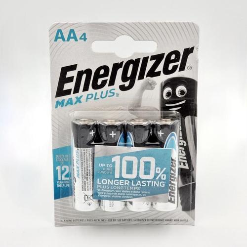 ENERGIZER MAX PLUS AA/LR6 1,5V ALKALINE (уп./4шт.)