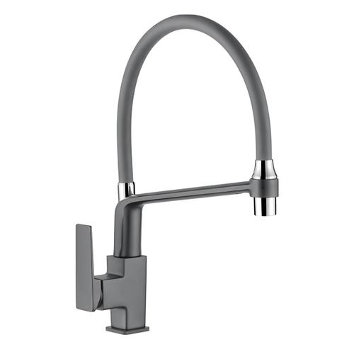 LEDEME LM4078U-12 Змішувач для кухні (графіт)