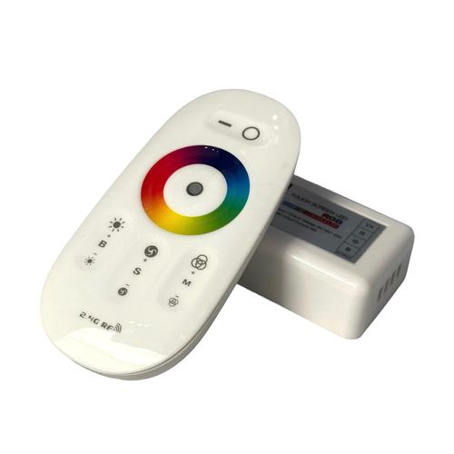 Контролер для LED-стрічки RGB 12-24V 216W сенсорний  БІЛИЙ №75
