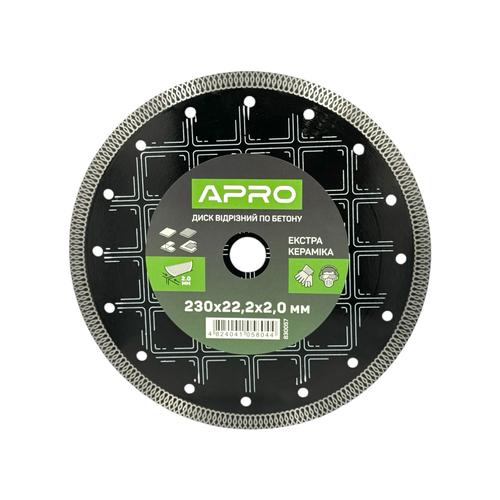 APRO Диск алмазний 230*2,0*22,2 (екстра кераміка) 830057
