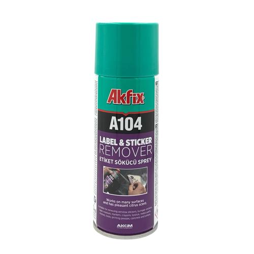 AKFIX A104 Спрей для удаления наклеек и этикеток 200мл.