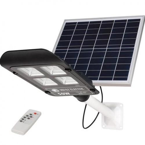 HOROZ LED-Світильник стовповий 100W 6400K + сонячна батарея LAGUNA-100
