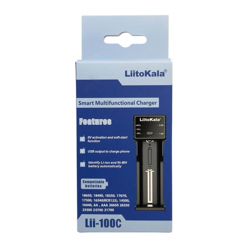 LiitoKala Lii-100C Зарядний пристрій для акумуляторів