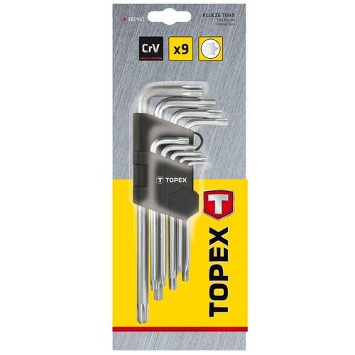 TOPEX Набор ключей TORX 35D961