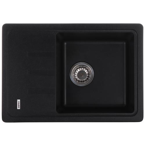 ZERIX ZS-6243S-03 Мийка гранітна 620*435мм. (чорна)