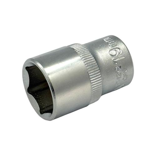 YATO Головка шестигранна Cr-V 1/2 M=19мм., L=38мм. YT-1212
