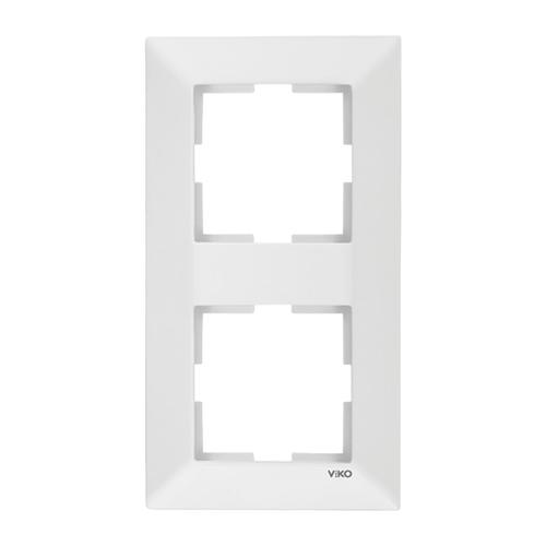 VIKO MERIDIAN Рамка вертикальная 2-я (белая) 90979022-WH