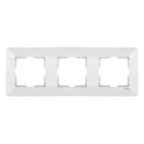 VIKO MERIDIAN Рамка горизонтальная 3-я (белая) 90979003-WH