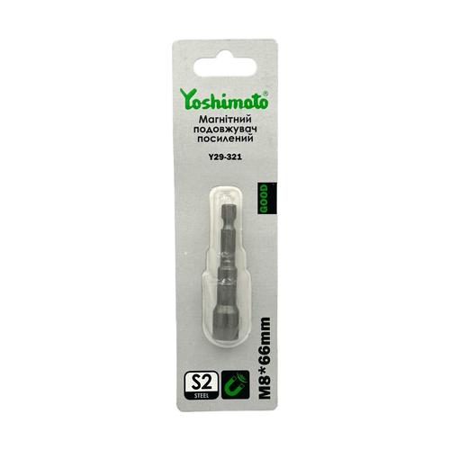 Yoshimoto Насадка торцева М8*66мм. 1/4 S2 Y29-321