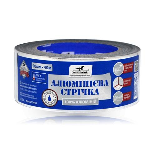 MUSTANG Алюминиевая клейкая лента 50мм*40м