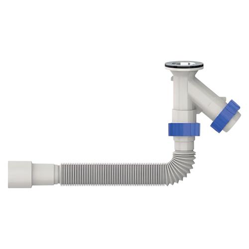 MIXXUS SU-08 Сифон для умивальника компактний 1 1/4x40, 40*40/50 (MI8188)