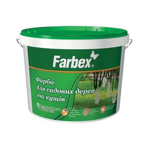 Farbex Фарба для садових дерев та кущів 4кг. (БІЛА МАТОВА)