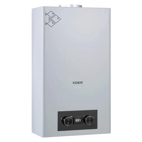 KOER KWH.G0110 Газова колонка димохідна 10л. GRAY 180*340*590мм. (KR5555)