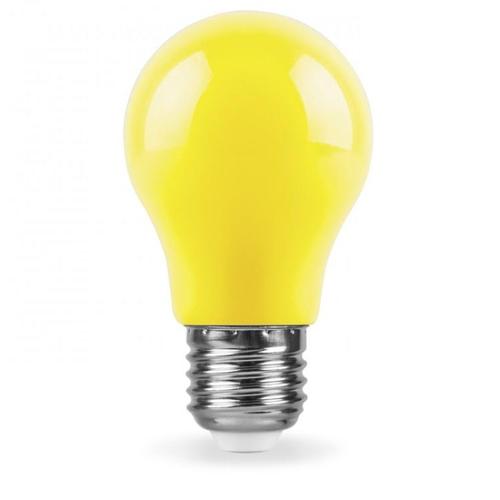 Feron LED-Лампа куля 3w E27 (жовта) LB-375