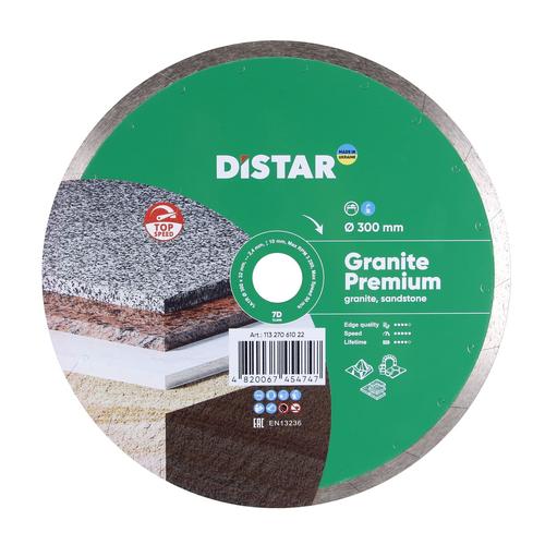 DISTAR 1A1R GRANITE PREMIUM Диск алмазний 300x2,4x10x32мм. 11327061022