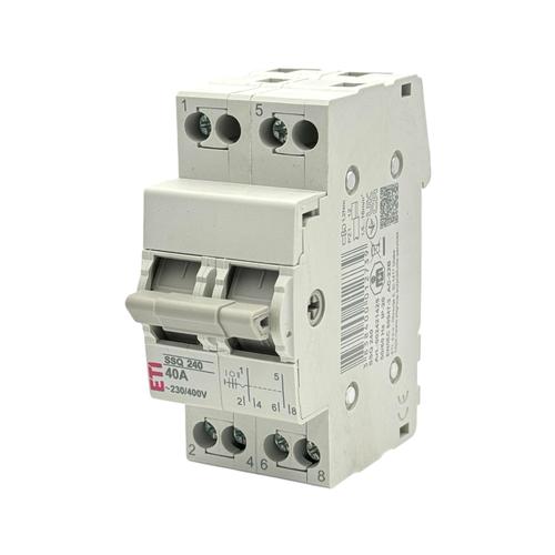 ETI SSQ 240 Перемикач I-0-II 2P 40A