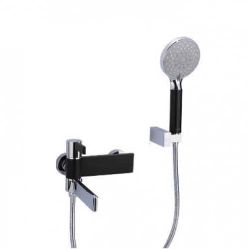 GAPPO G3281 (ATALANTIC) Смеситель для ванной  (черный\хром)