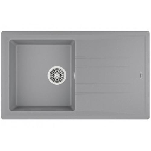 Teka Кухонная мойка STONE 50 B-TG 1B 1D (115330014)(серый металик)