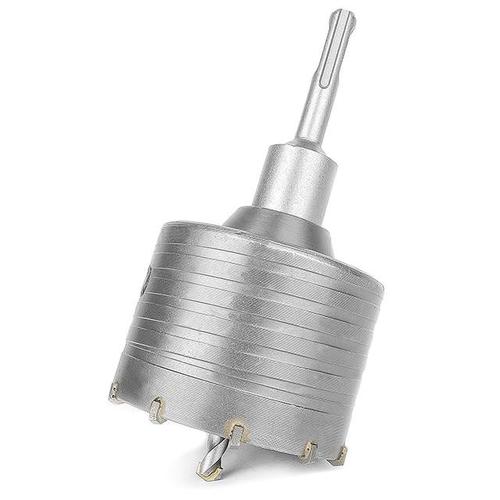 INTERTOOL Коронка по бетону 80мм + Перехідник SDS Plus 100мм SD-7080