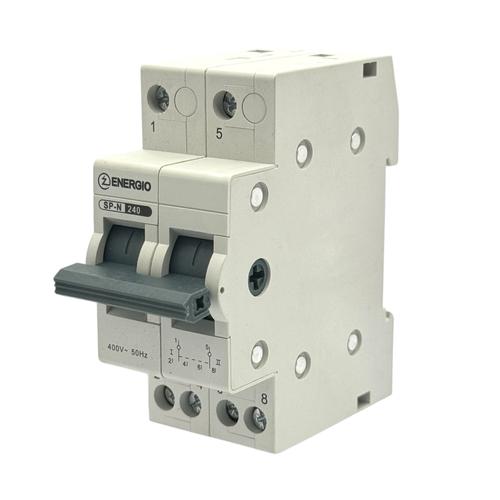 ENERGIO Перемикач I-0-II 2P 40A SP-N240