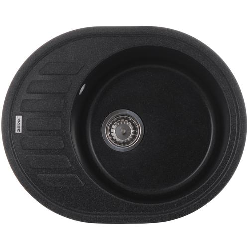 ZERIX ZS-6250R-13 Мийка гранітна 620*500мм. (графітова)