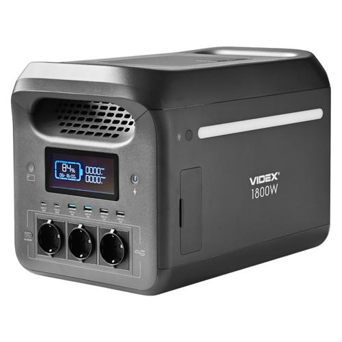 VIDEX OASIS 1800W Портативна зарядна станція 220В 1800Вт. (1229Вт-год) VPS-SG1-1KW8