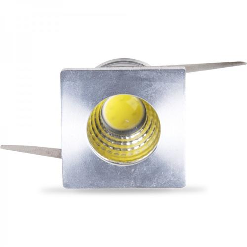 Feron LED-Світильник вбудований 3W 6500K 120Lm (срібло) G772