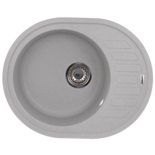 ZERIX ZS-6250R-09 Мойка гранитная 620*500мм. (серая)