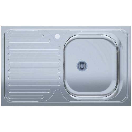 Polish UA 5080-R Decor Мойка из нерж. стали 500*800*140мм. 0,4мм. (накладная)