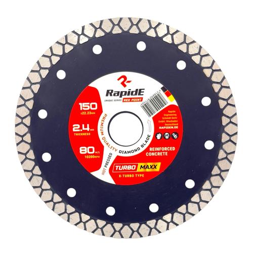 RAPIDE TURBO MAXX Диск алмазний Ø150*22,2мм. R9713 RAHФ-00002282