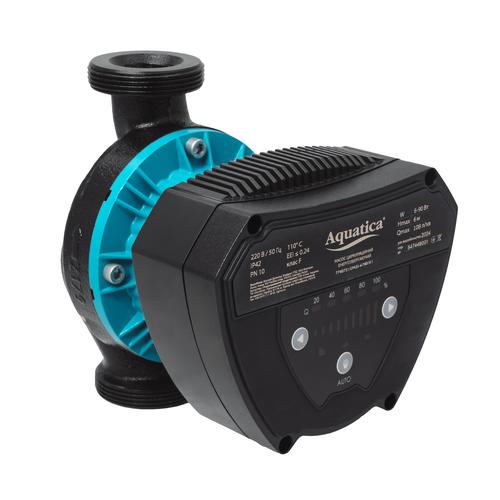 AQUATICA GPA32-6/180 IV Насос циркуляційний енергозберігаючий 6-90Вт Hmax 6м Qmax 108л/хв Ø2 180мм + гайки Ø1¼ 774073