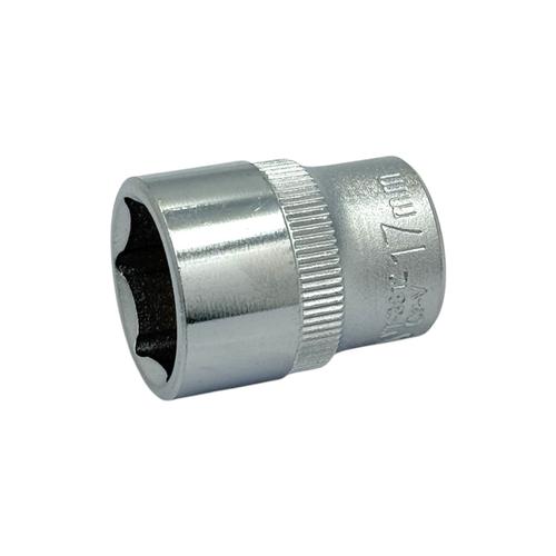 YATO Головка шестигранна Cr-V 3/8 M=17мм., L=30мм. YT-3812