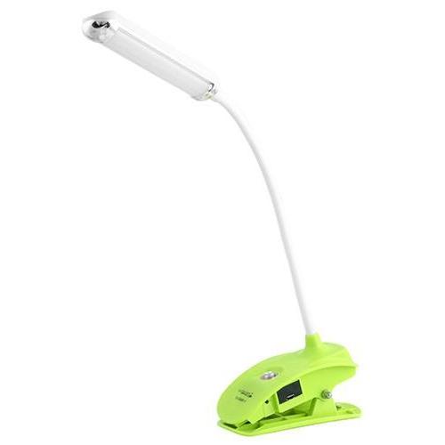 Настільна LED-лампа акум. на прищіпці + USB 5868-1