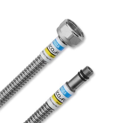 ECO-FLEX Шланг гибкий с короткой иглой M10x1/2 30см. (нержавейка) WM1F6M030