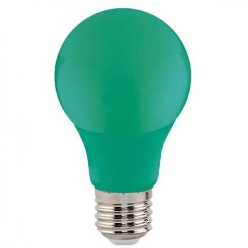 HOROZ LED-Лампа 3w E27 (зелёная) Spectra