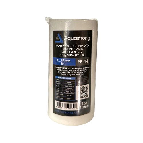 AQUASTRONG Картридж из вспененного полипропилена 5 10мкм PP-14