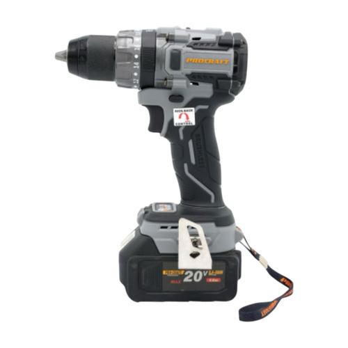 PROCRAFT INDASTRIAL Шуруповерт акумуляторний 85Нм (з АКБ 1*4Ah та ЗП) CD20A