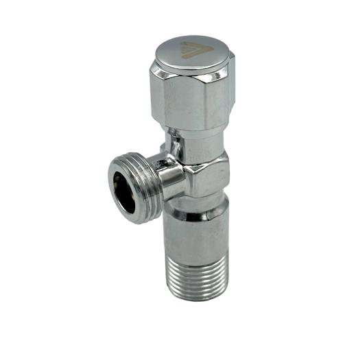 AQUASTRONG B1 Кран кутовий приладовий латун./хром 1/2х 1/2 B111