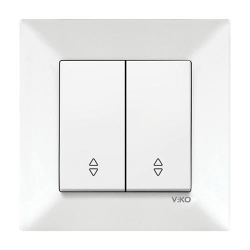 VIKO MERIDIAN Вимикач внутрішній 2-й прохідний (білий) 90970017-WH