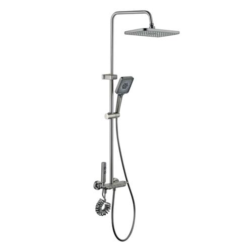 MIXXUS Premium MARLIN 009-J GRAPHITE Душова система зі змішувачем з кнопкою перемикання, 4 режими