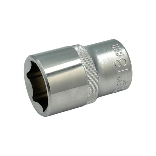 YATO Головка шестигранна CrV 1/2 M=18мм., L=38мм. YT-1211