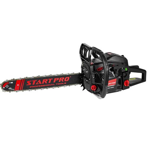START PRO Бензопила ланцюгова EASY START (2 шини, 2 ланцюги) SCS-4080H
